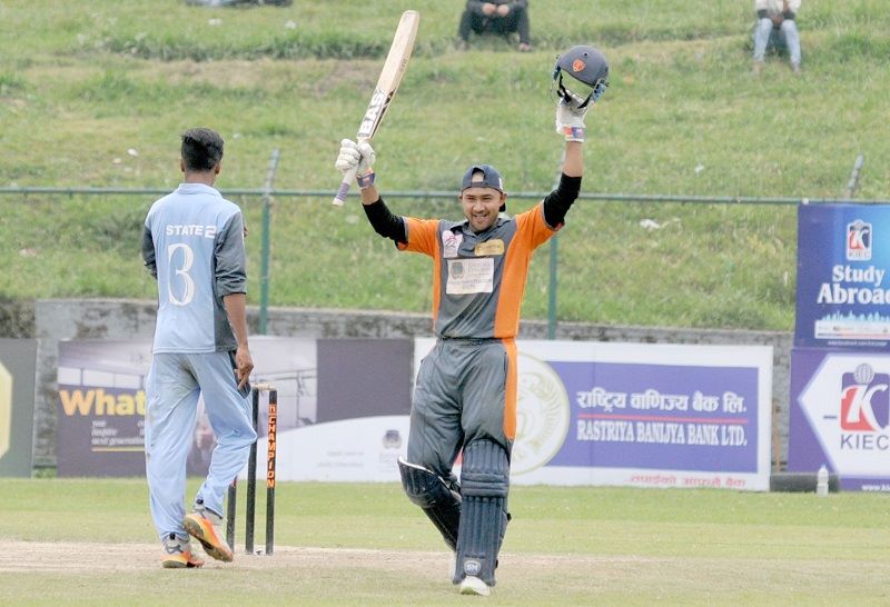 प्रधानमन्त्री कप क्रिकेटः प्रदेश २ लाई हरउँदै एपिएफ सेमिफाइनलमा
